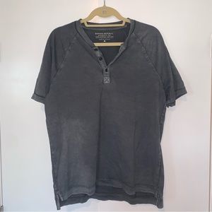 Banana Republic Henley T-shirt Supima Cotton
